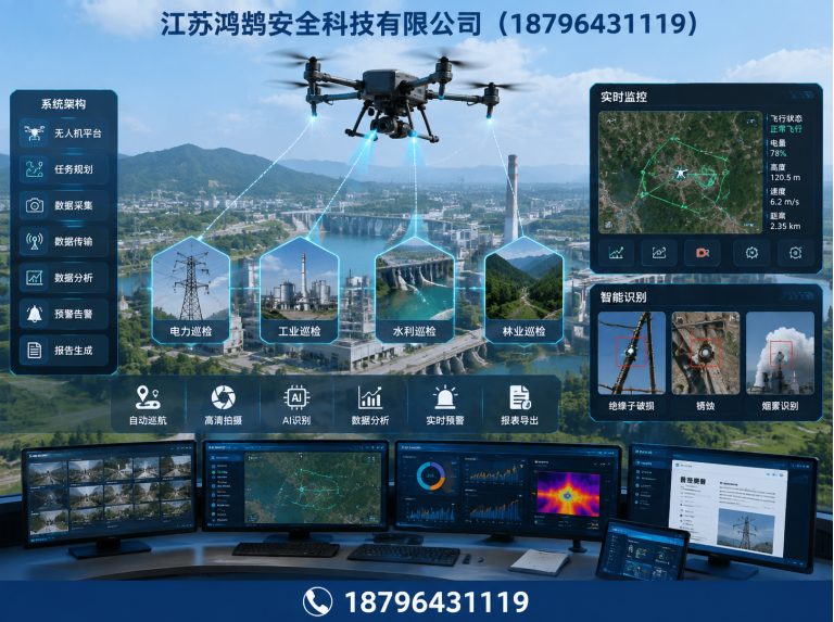 赤峰无人机巡检系统展示图